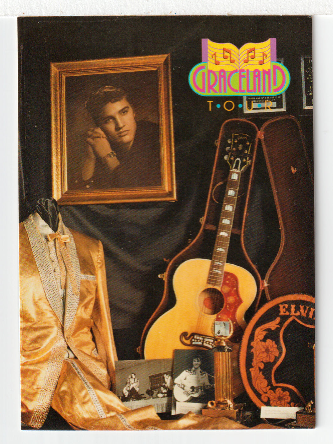 Graceland - Trophies - Guitar, Tuxedo (Trading Card) Elvis Collection - Series One - 1992 The River Group # 192 - Mint