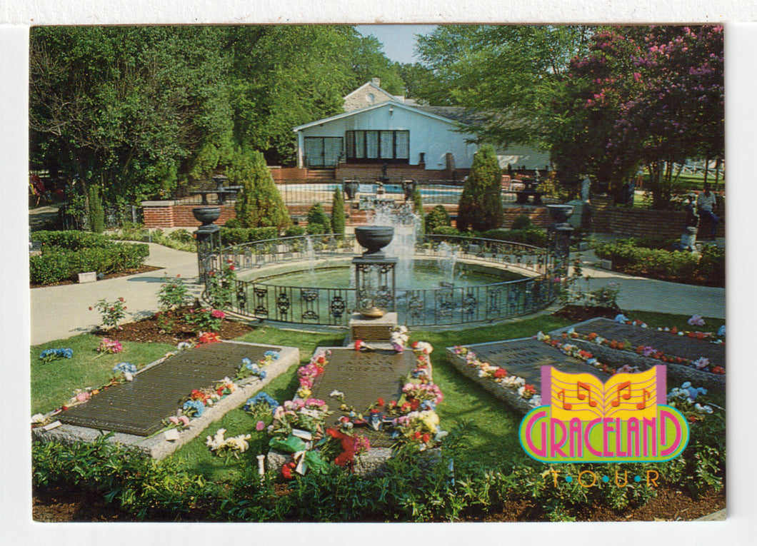 Graceland - Meditation Garden (Trading Card) Elvis Collection - Series One - 1992 The River Group # 204 - Mint