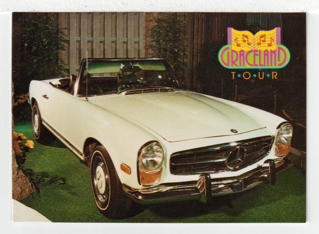Graceland - Automobile Museum - Mercedes Benz 280SL (Trading Card) Elvis Collection - Series One - 1992 The River Group # 221 - Mint