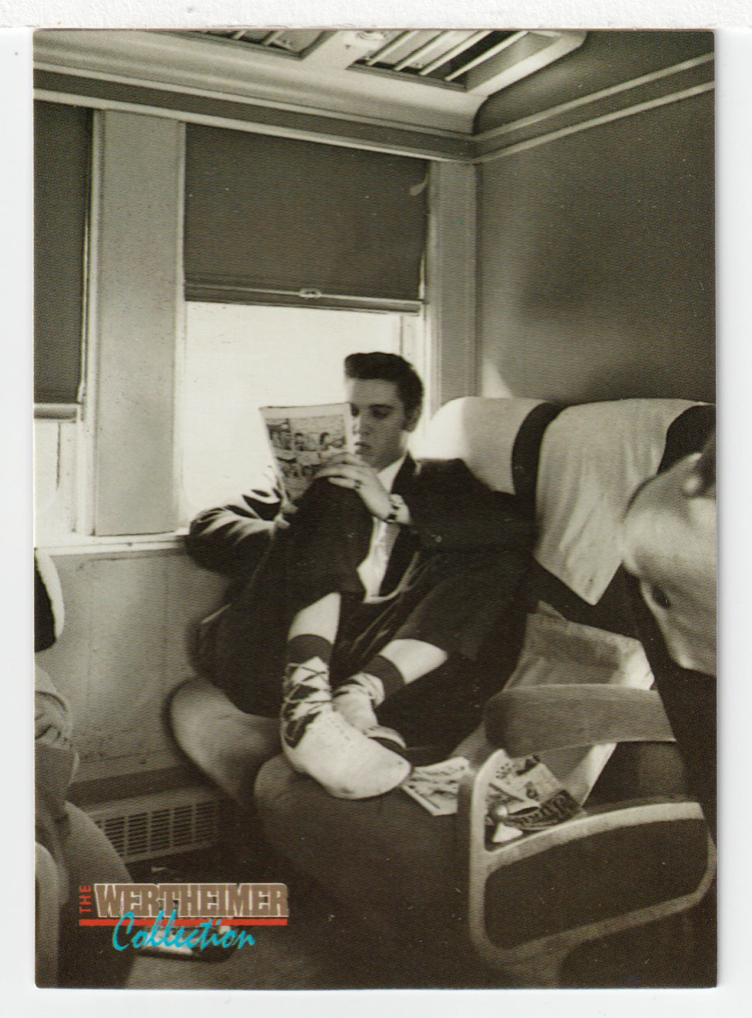 Wertheimer Collection - Elvis Reading Comic Books (Trading Card) Elvis Collection - Series One - 1992 The River Group # 287 - Mint
