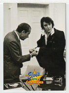 Elvis with Celebrities - Elvis with President Richard Nixon (Trading Card) Elvis Collection - Series One - 1992 The River Group # 302 - Mint