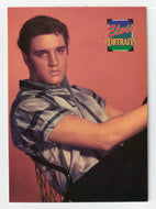 Elvis Portraits - The Actor (Trading Card) Elvis Collection - Series One - 1992 The River Group # 355 - Mint