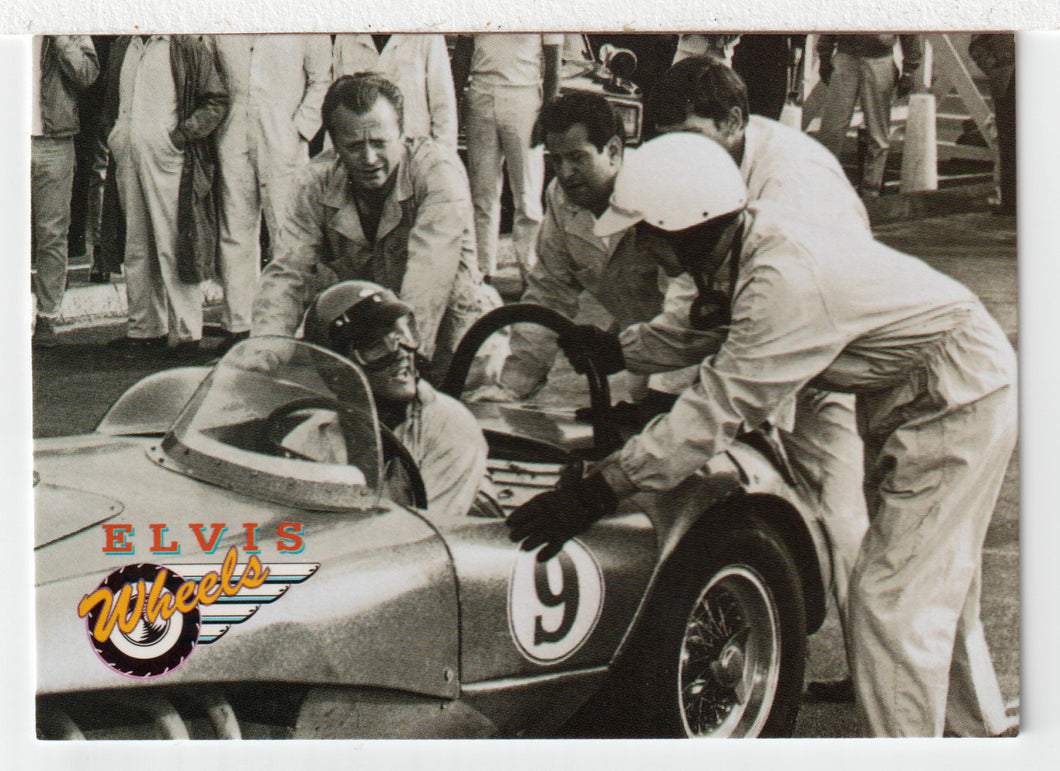 Elvis Wheels - Spinout - Santa Fe Road Race (Trading Card) Elvis Collection - Series One - 1992 The River Group # 365 - Mint