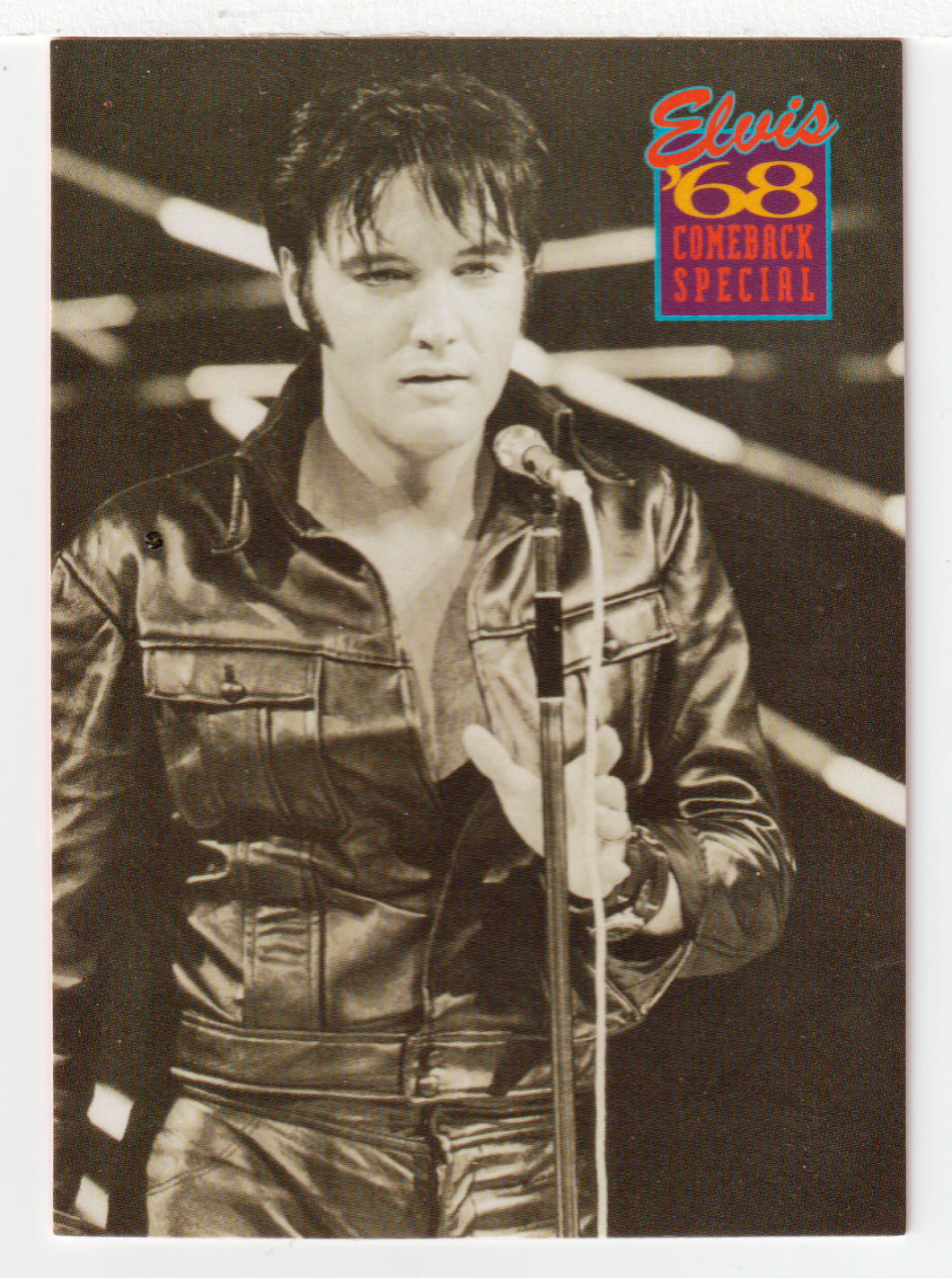 Elvis '68 Comeback Special - Trouble (Trading Card) Elvis Collection - Series One - 1992 The River Group # 388 - Mint