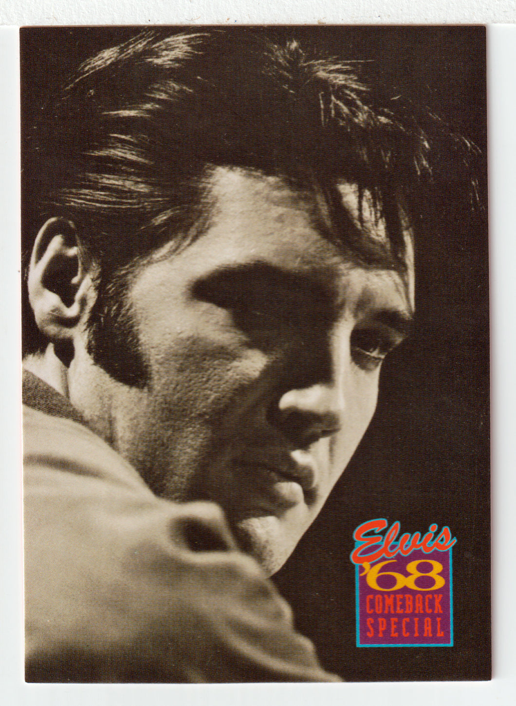 Elvis '68 Comeback Special - The Announcement (Trading Card) Elvis Collection - Series One - 1992 The River Group # 401 - Mint