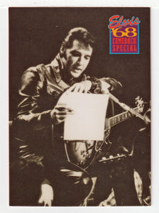 Elvis '68 Comeback Special - Live Performance in The Round (Trading Card) Elvis Collection - Series One - 1992 The River Group # 403 - Mint