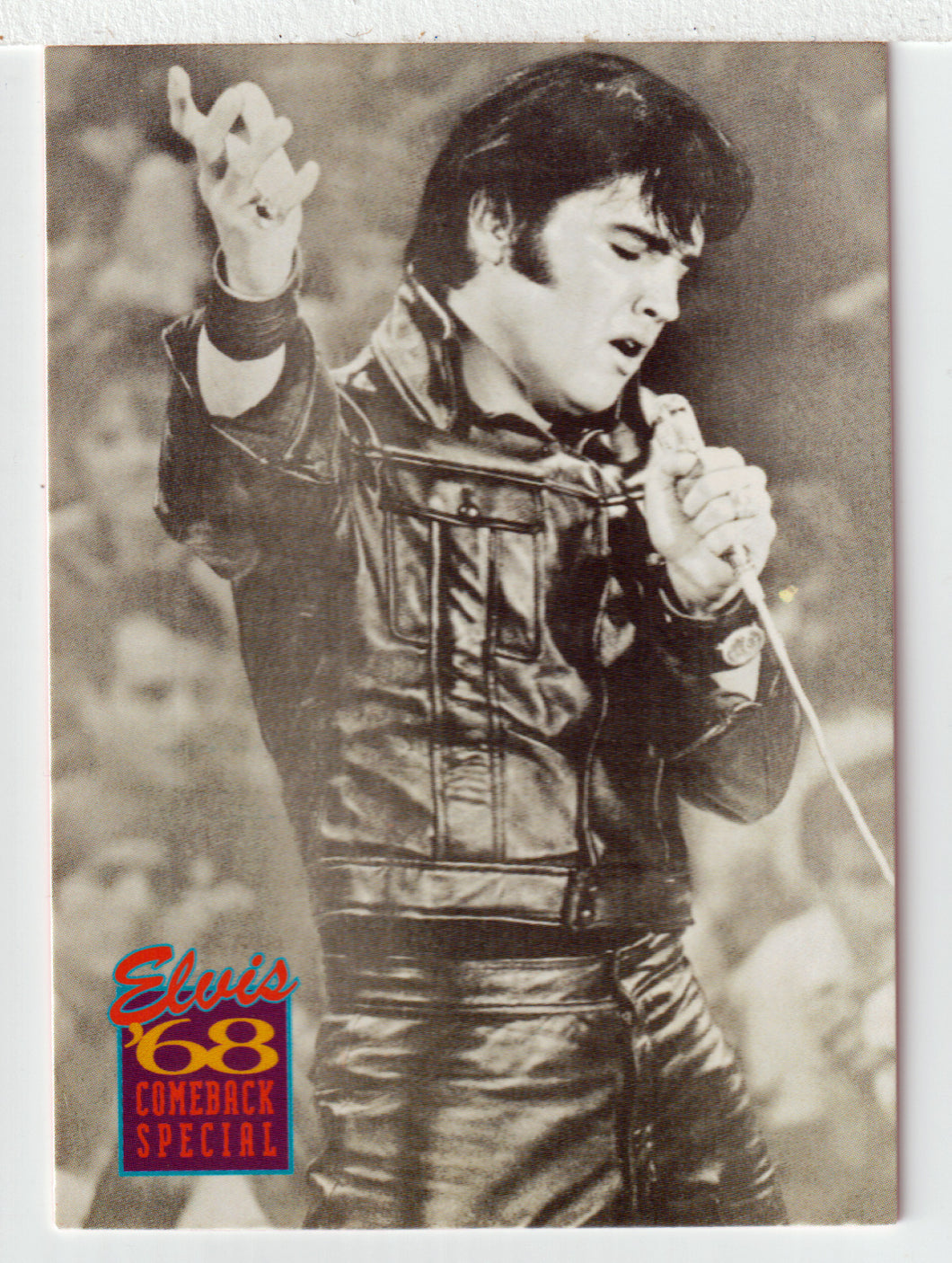 Elvis '68 Comeback Special - Reminiscing (Trading Card) Elvis Collection - Series One - 1992 The River Group # 405 - Mint