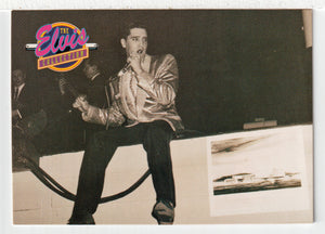 Elvis at Pearl Harbor Memorial (Trading Card) Elvis Collection - Series One - 1992 The River Group # 555 - Mint