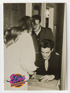 Elvis Autographing for his Fans (Trading Card) Elvis Collection - Series One - 1992 The River Group # 574 - Mint