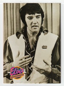 Elvis at Houston Astrodome Press Conference (Trading Card) Elvis Collection - Series One - 1992 The River Group # 613 - Mint