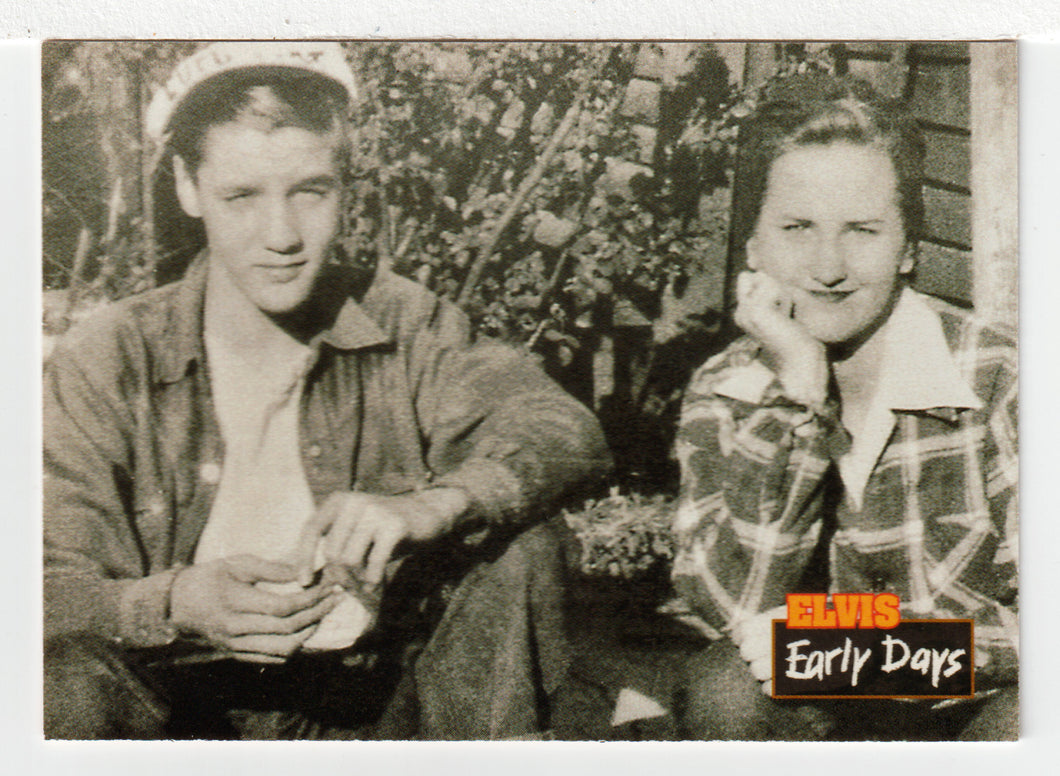 Elvis Early Days - At Twelve on a Date (Trading Card) Elvis Collection - Series Two - 1992 The River Group # 18 - Mint