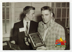 Elvis Army Days - 1958 Interview (Trading Card) Elvis Collection - Series Two - 1992 The River Group # 35 - Mint