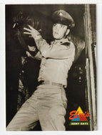 Elvis Army Days - Shouldering the Duffel Bag (Trading Card) Elvis Collection - Series Two - 1992 The River Group # 40 - Mint