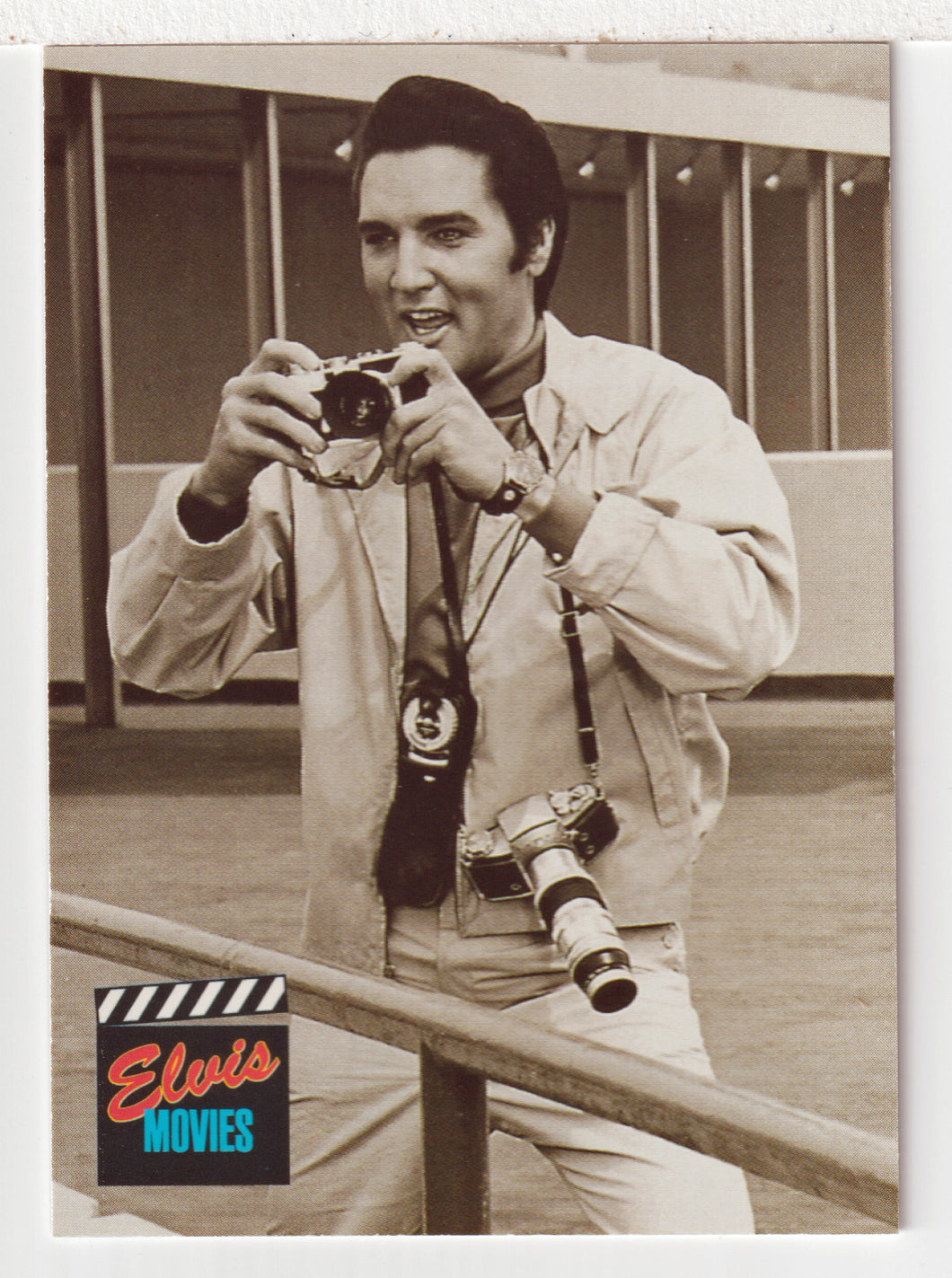 Elvis Movies - Live a Little, Love a Little - Greg Nolan The Photographer (Trading Card) Elvis Collection - Series Two - 1992 The River Group # 88 - Mint