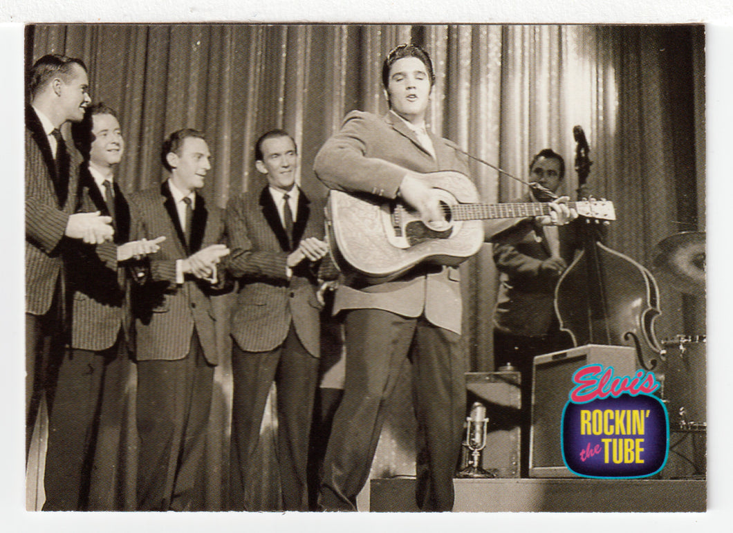 Elvis Rockin' The Tube - The Ed Sullivan Show (Trading Card) Elvis Collection - Series Two - 1992 The River Group # 159 - Mint
