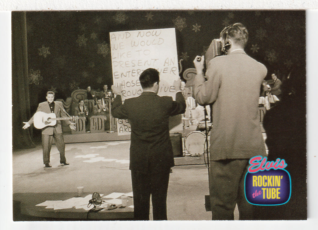 Elvis Rockin' The Tube - Stage Show (Trading Card) Elvis Collection - Series Two - 1992 The River Group # 160 - Mint