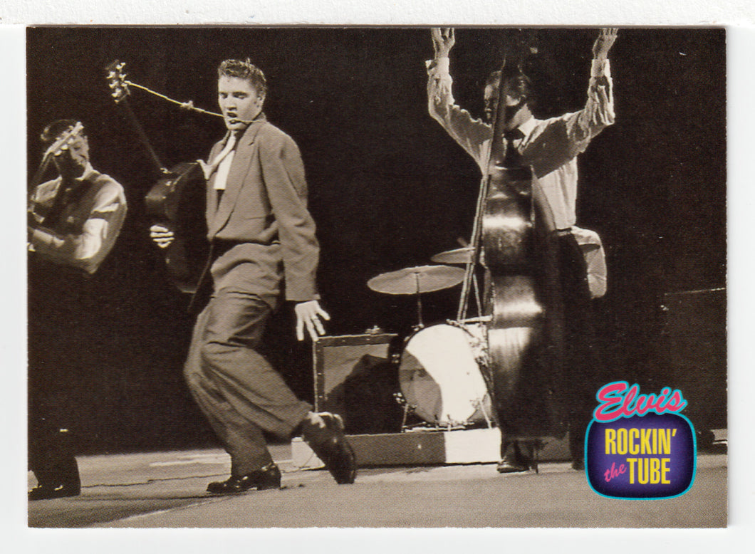 Elvis Rockin' The Tube - Stage Show with Henry Youngman (Trading Card) Elvis Collection - Series Two - 1992 The River Group # 161 - Mint