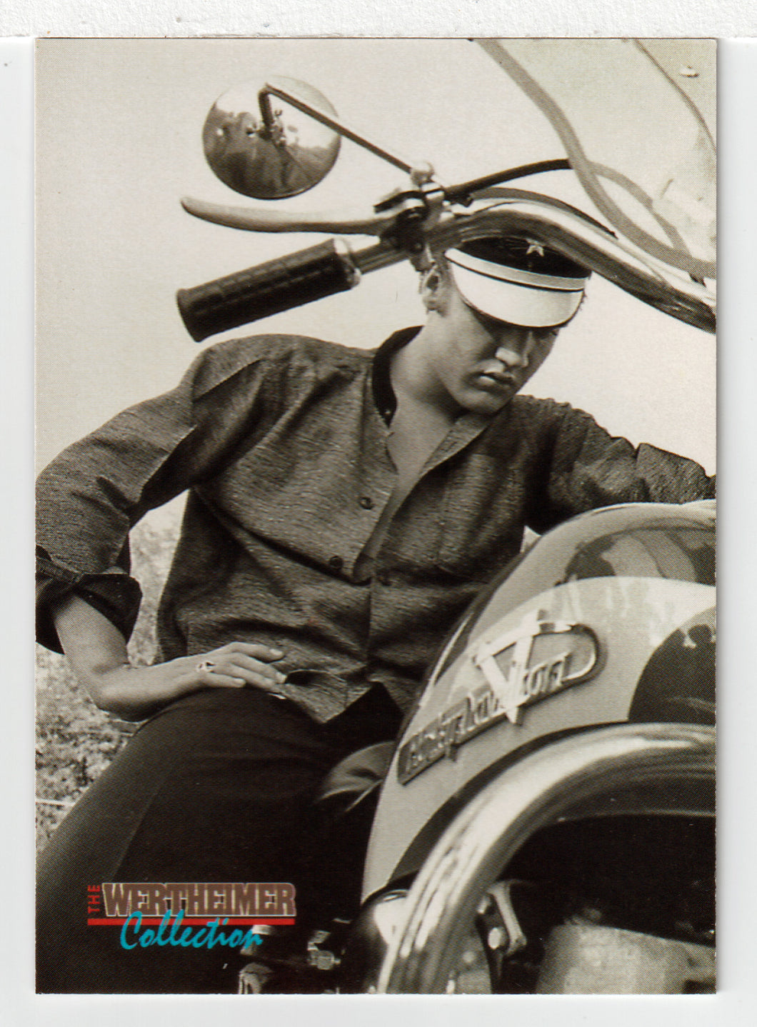 Wertheimer Collection - The Beloved Harley in 1956 (Trading Card) Elvis Collection - Series Two - 1992 The River Group # 241 - Mint