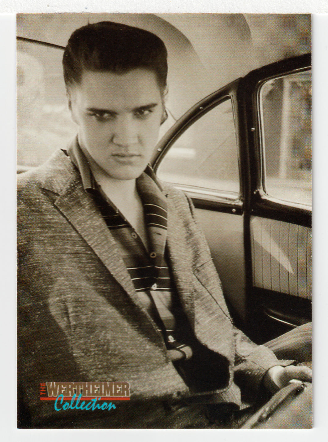 Wertheimer Collection - On His Way to The Mosque Theater (Trading Card) Elvis Collection - Series Two - 1992 The River Group # 246 - Mint