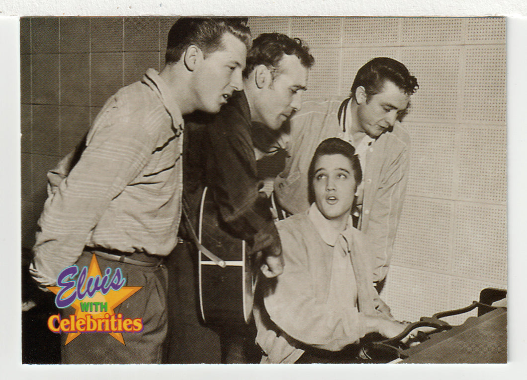 Elvis with Celebrities - Carl Perkins (Trading Card) Elvis Collection - Series Two - 1992 The River Group # 299 - Mint