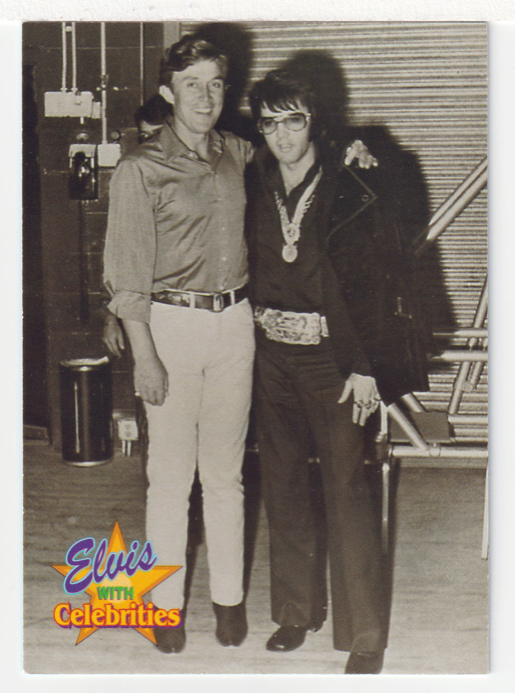 Elvis with Celebrities - Jimmy Dean (Trading Card) Elvis Collection - Series Two - 1992 The River Group # 304 - Mint