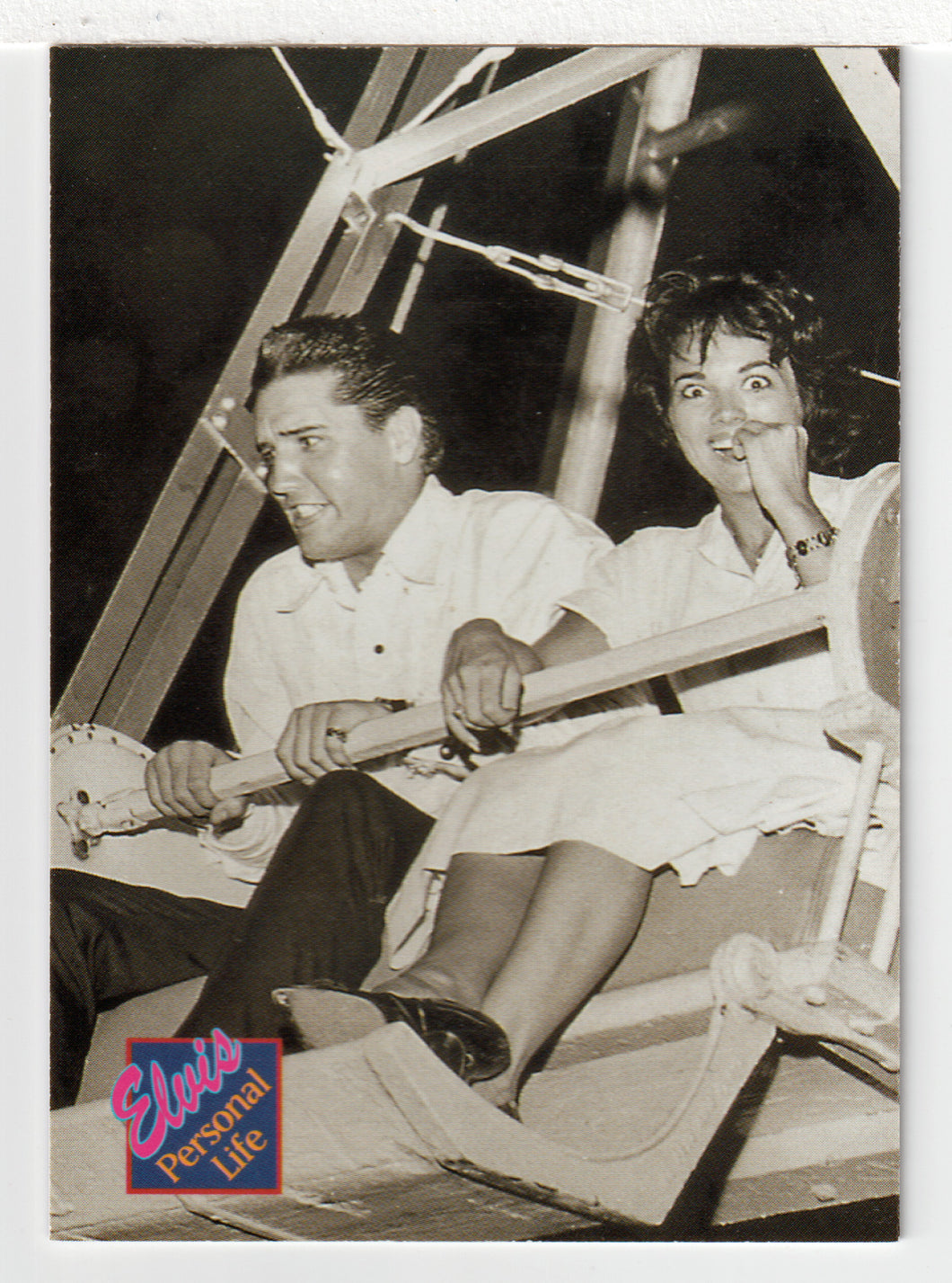 Elvis Personal Life - Thrills & Chills - Mid-South Fairgrounds, Memphis (Trading Card) Elvis Collection - Series Two - 1992 The River Group # 320 - Mint