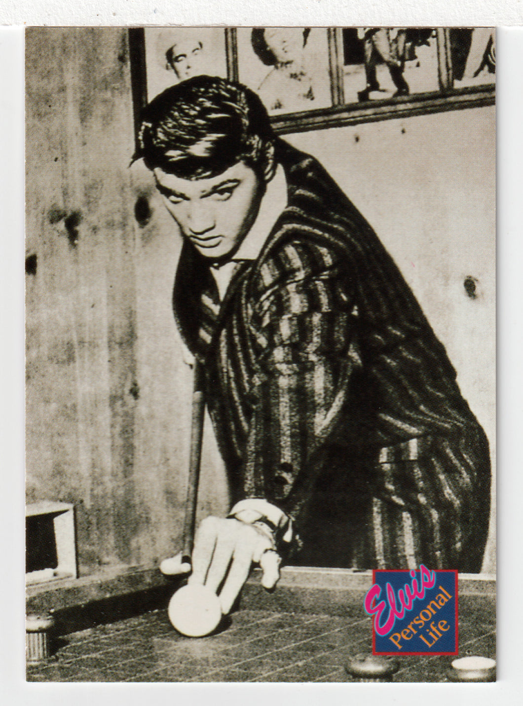 Elvis Personal Life - Playing Pool (Trading Card) Elvis Collection - Series Two - 1992 The River Group # 328 - Mint