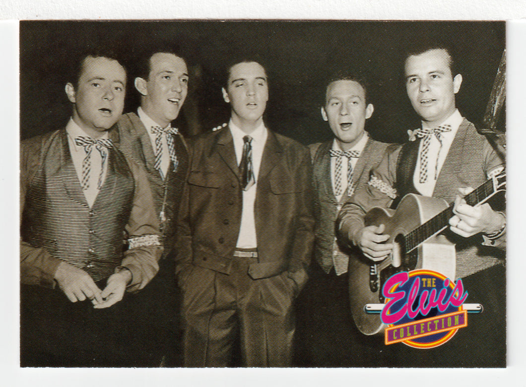 Elvis with The Jordanaires (Trading Card) Elvis Collection - Series Two - 1992 The River Group # 501 - Mint