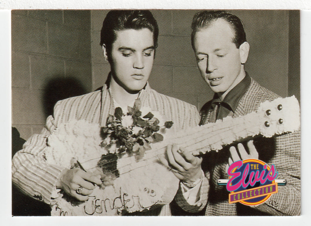 With Flowers (Trading Card) Elvis Collection - Series Two - 1992 The River Group # 508 - Mint