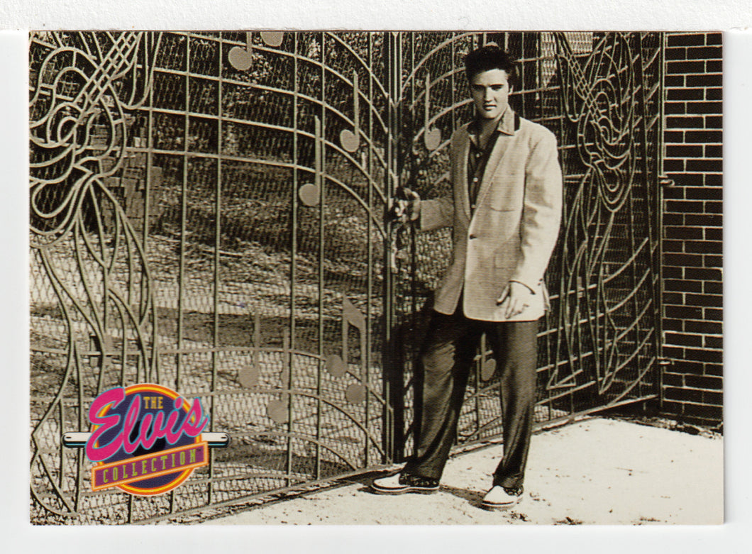The Graceland Gate (Trading Card) Elvis Collection - Series Two - 1992 The River Group # 540 - Mint