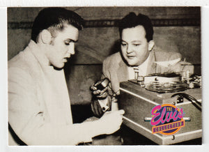 Elvis Radio Interview in Texarkanan, 1956 (Trading Card) Elvis Collection - Series Two - 1992 The River Group # 618 - Mint