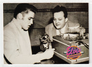 Elvis Radio Interview in Texarkanan, 1956 (Trading Card) Elvis Collection - Series Two - 1992 The River Group # 618 - Mint