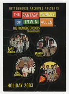 Fantasy Worlds of Irwin Allen - Promo - Holiday 2003 (Trading Card) 2004 Rittenhouse Archives # P1 - Mint