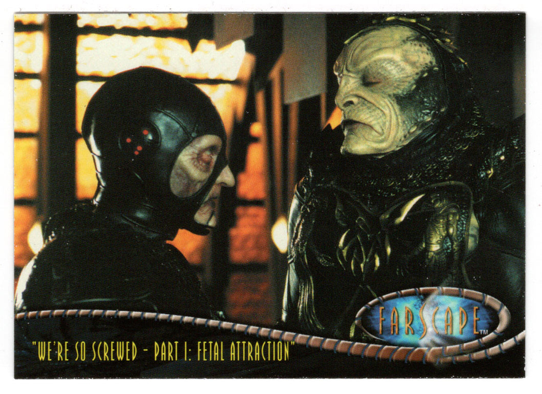 Moya Arrives at a Scarran Border Station (Trading Card) Farscape - Season Four - 2003 Rittenhouse Archives # 274 - Mint