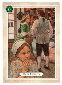 Felicity - Eavesdropping - American Girl (Trading Card) # 6 - 1994 Pleasant Company - Mint