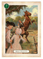 Felicity - Penny - American Girl (Trading Card) # 7 - 1994 Pleasant Company - Mint