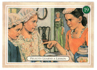 Felicity - Learning a Lesson, Rude Annabelle - American Girl (Trading Card) # 19 - 1994 Pleasant Company - Mint