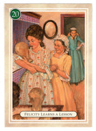 Felicity - Learning a Lesson, Oh, My Darling - American Girl (Trading Card) # 20 - 1994 Pleasant Company - Mint