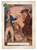 Felicity - Learning a Lesson, An Argument - American Girl (Trading Card) # 21 - 1994 Pleasant Company - Mint
