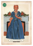 Felicity - Surprise, Christmas - American Girl (Trading Card) # 23 - 1994 Pleasant Company - Mint