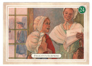 Felicity - Surprise, A Surprise Invitation - American Girl (Trading Card) # 24 - 1994 Pleasant Company - Mint