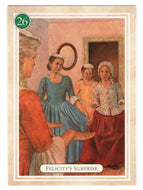 Felicity - Surprise, Making a Curtsy - American Girl (Trading Card) # 26 - 1994 Pleasant Company - Mint