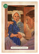 Felicity - Surprise, Ben Scolds Felicity - American Girl (Trading Card) # 28 - 1994 Pleasant Company - Mint