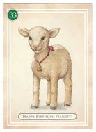 Felicity - Happy Birthday, Posie - American Girl (Trading Card) # 33 - 1994 Pleasant Company - Mint