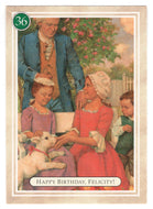Felicity - Happy Birthday, Grandfather's Gift - American Girl (Trading Card) # 36 - 1994 Pleasant Company - Mint