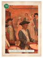 Felicity - Happy Birthday, Drumbeats - American Girl (Trading Card) # 38 - 1994 Pleasant Company - Mint