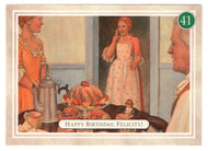 Felicity - Happy Birthday, Birthday Surprise - American Girl (Trading Card) # 41 - 1994 Pleasant Company - Mint