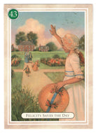 Felicity - Saves the Day, King's Creek Plantation - American Girl (Trading Card) # 43 - 1994 Pleasant Company - Mint