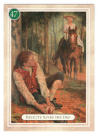 Felicity - Saves the Day, Runaway - American Girl (Trading Card) # 47 - 1994 Pleasant Company - Mint