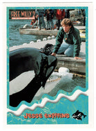 Jesse Explains as His Family and Friends Look On (Trading Card) Free Willy 2 - 1995 Skybox # 44 - Mint